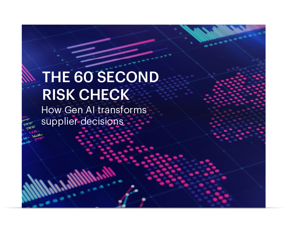 The 60 second risk check