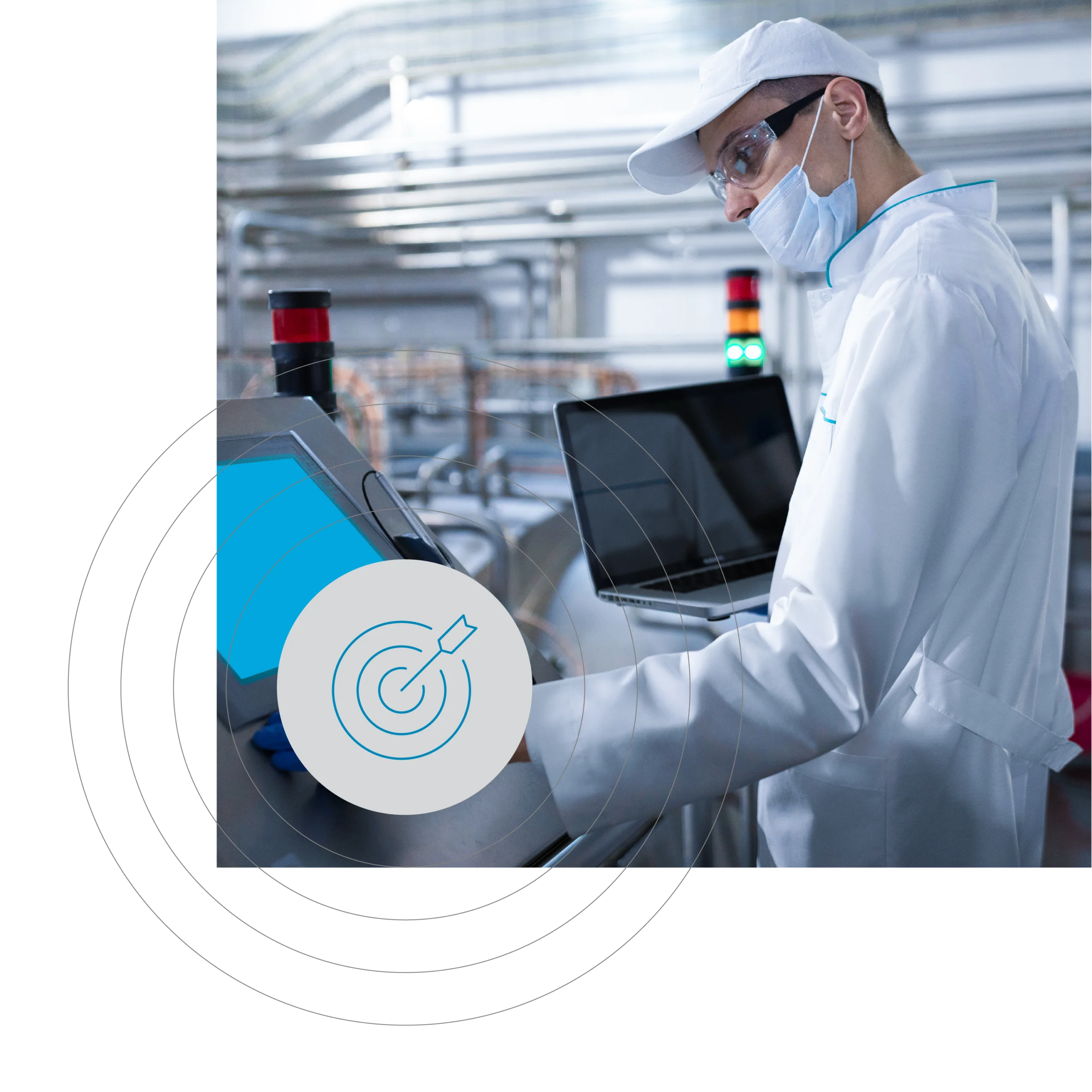 Visual representation of LCA for packaging, optimizing material and manufacturing decisions to enhance sustainability.
