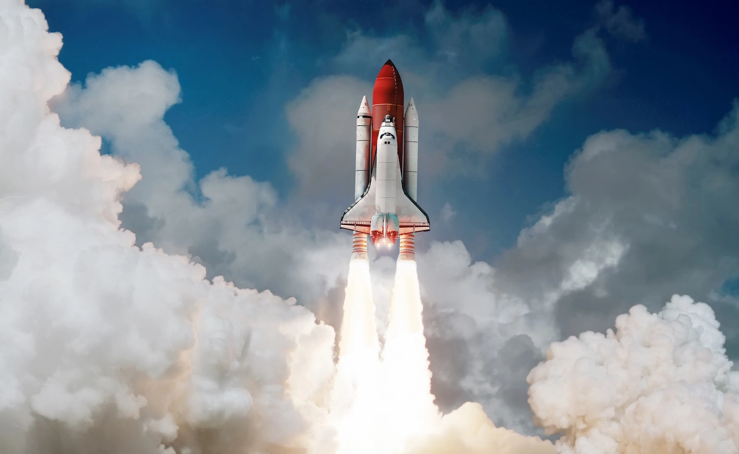 image of space shuttle launch